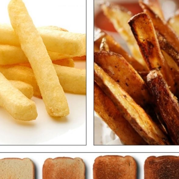 Con la acrilamida no desentones. Elige dorado, elige salud.