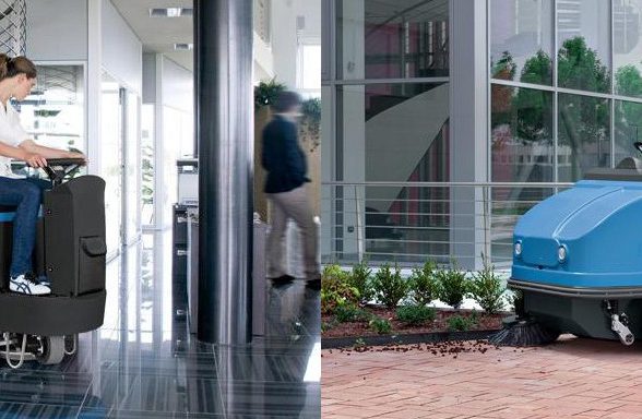 ¿Barredora o fregadora?