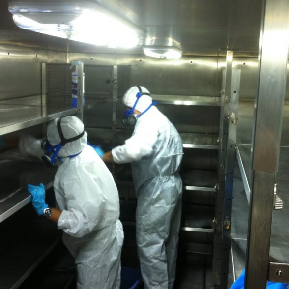 La limpieza de la nevera