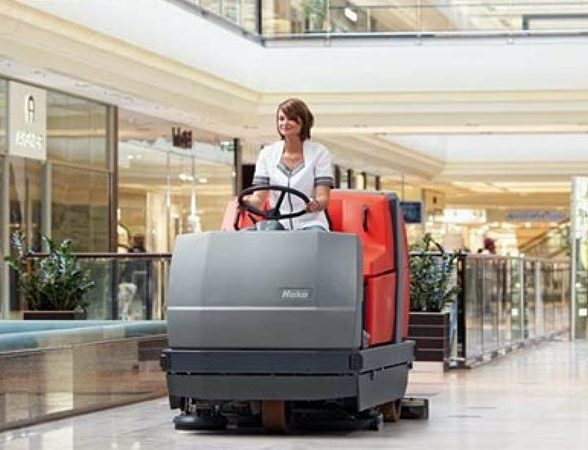 Limpieza de grandes superficies